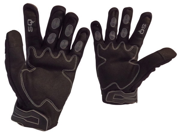 SQ MX CROSS, graue leichte Sommer-Handschuhe